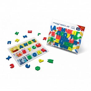 Набор для обучения MAGNETICUS Магнитные буквы и задания (Magneticus, ALF-001)